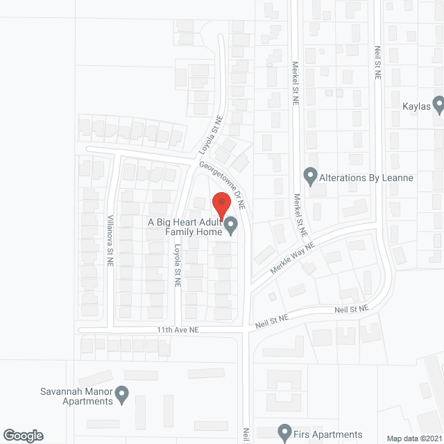 Deleons Adult Family Home in google map