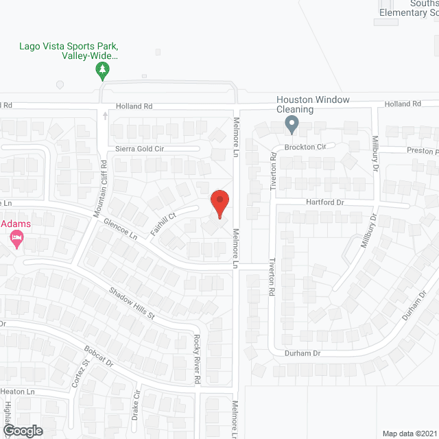 Fairhill Court Eldercare in google map