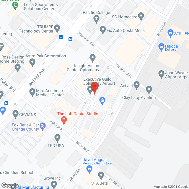 Comfort Keepers in google map