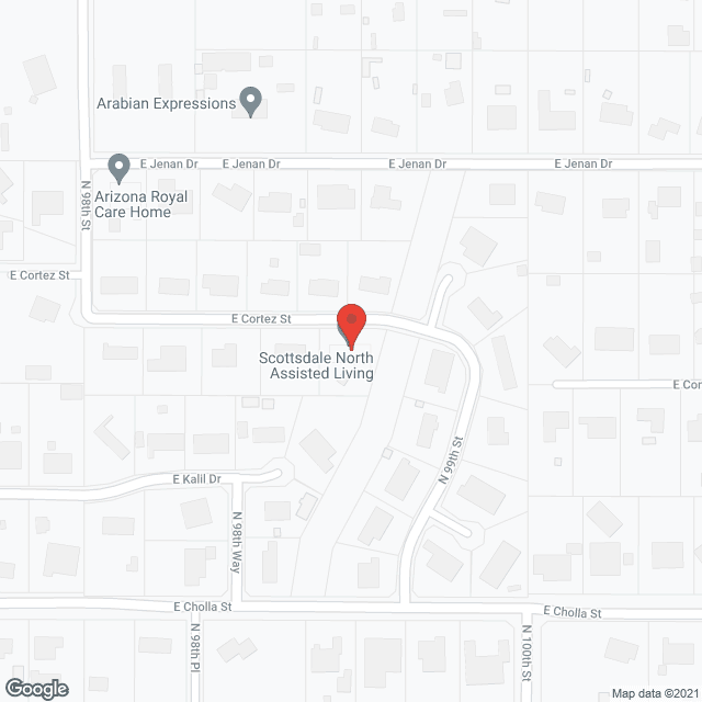 Scottsdale North Assisted Living in google map