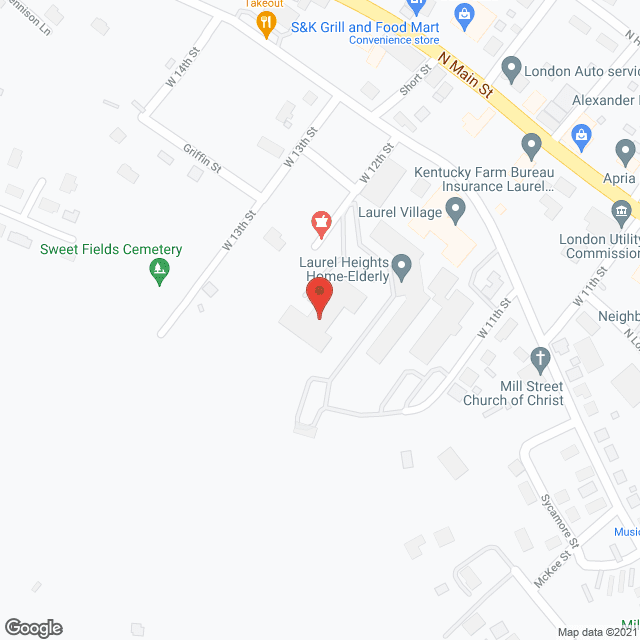 Village Heights in google map