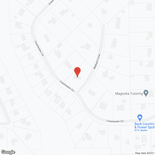 Evergreen Assisted Living Magnolia in google map