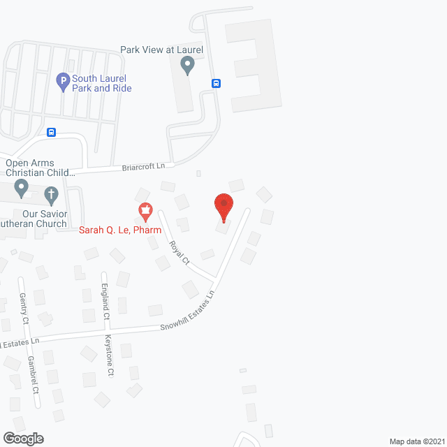 Mike-William Assisted Living Facility in google map