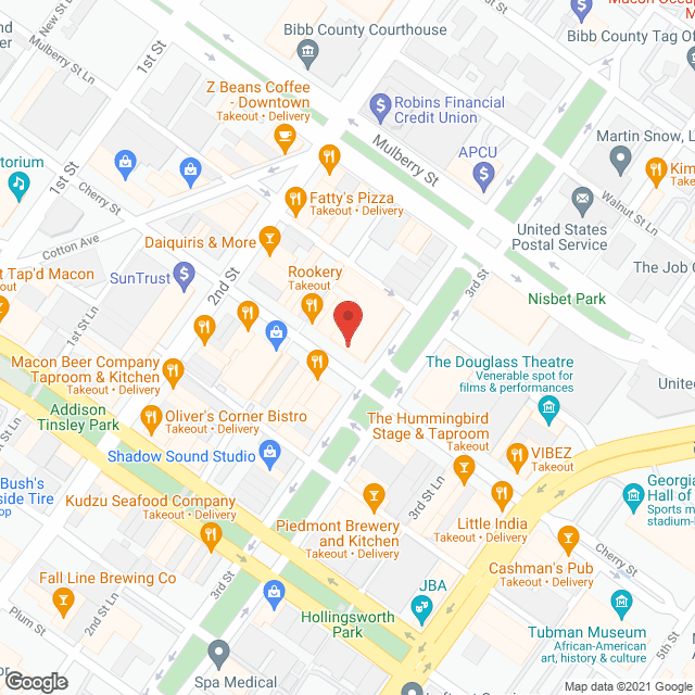 Dempsey Apartments in google map