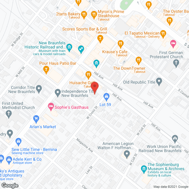 Sodalis - Cross Street in google map