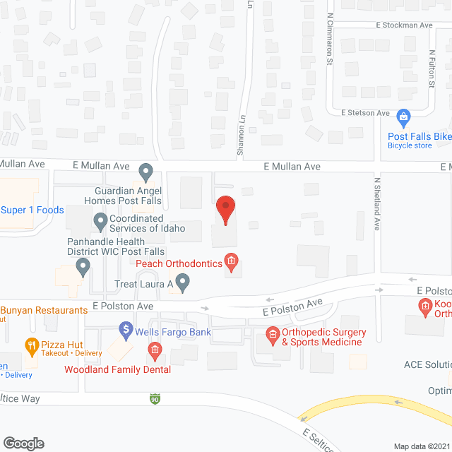 Legacy House Assisted Living in google map