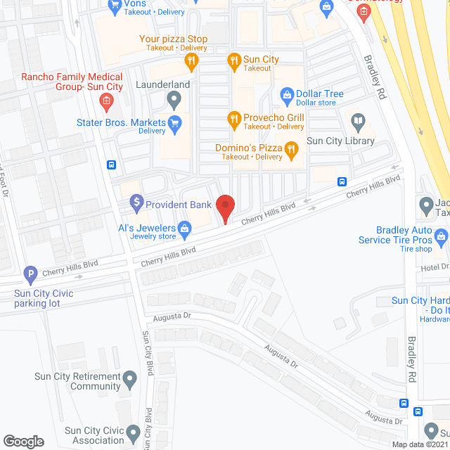Pacific Senior Services in google map