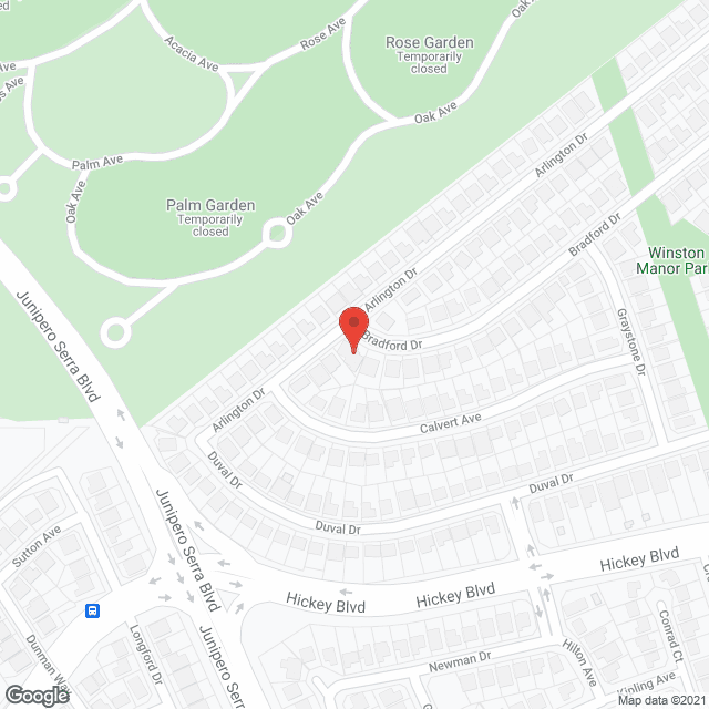 Bradford Home in google map