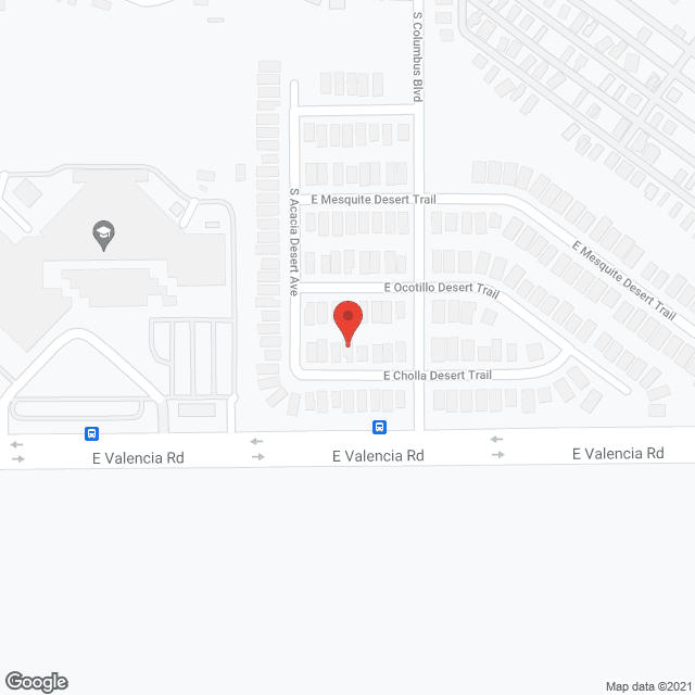 Desert's Heart in google map
