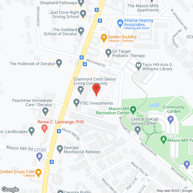 Baptist Retirement Communities of Georgia in google map