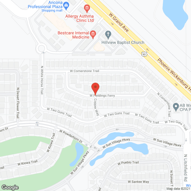 Crystal Rose Assisted Living Home in google map