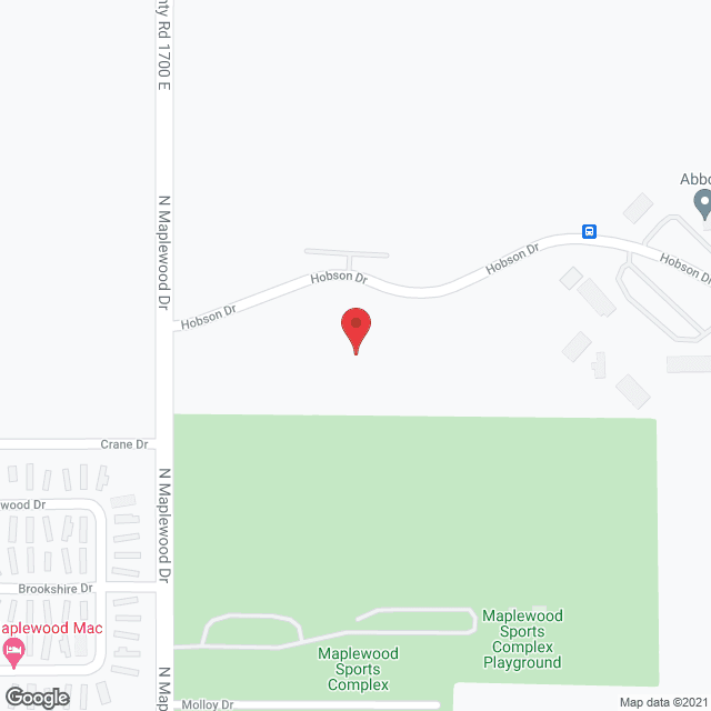 Parkview Rentals in google map