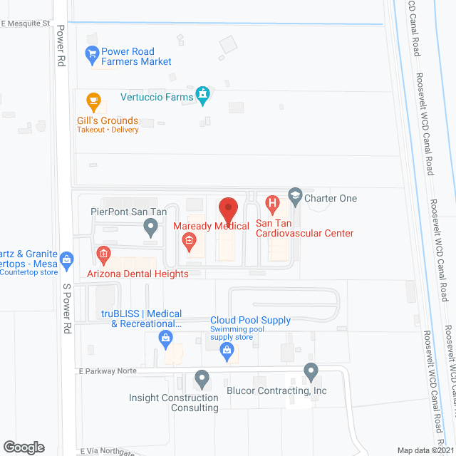 BrightStar Healthcare in google map