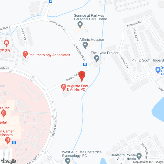Tapley's Personal Care Homes in google map