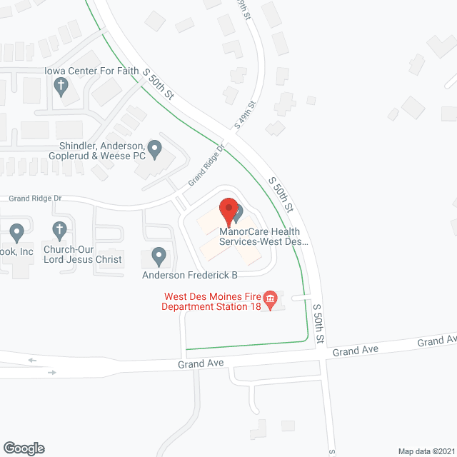 ProMedica West Des Moines in google map
