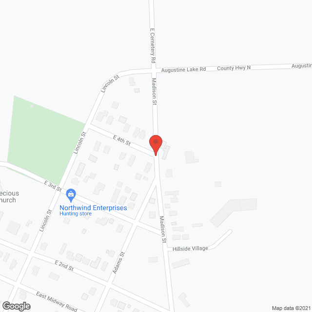 Hillside Village in google map