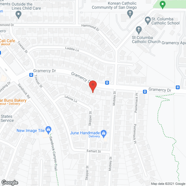 Serra Mesa A-1 Home Care in google map