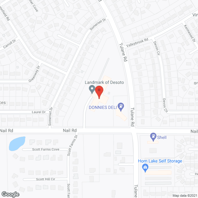 Landmark of Desoto Nursing Home in google map