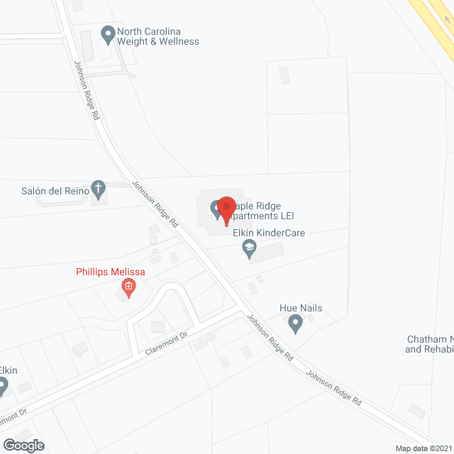 Maple Ridge Apartments in google map