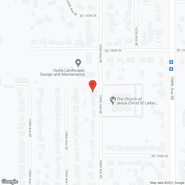 East Hill Elder Care in google map