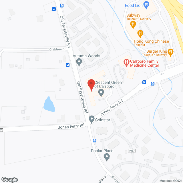 Carlisle at Carrboro in google map