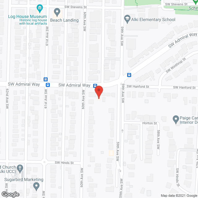 Admiral Home Care in google map