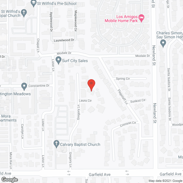Homewatch CareGivers of Central Orange County in google map