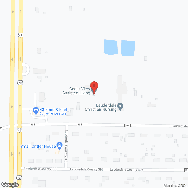 Cedar View Assisted Living in google map