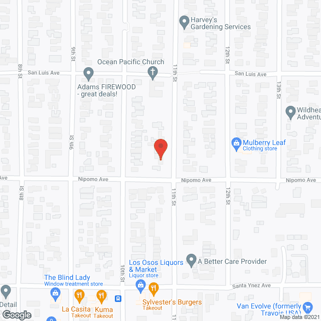 Oceanside Home Care in google map