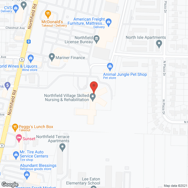 Northfield Village in google map