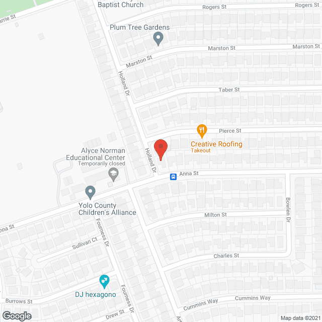West Sacramento Senior Care Home in google map