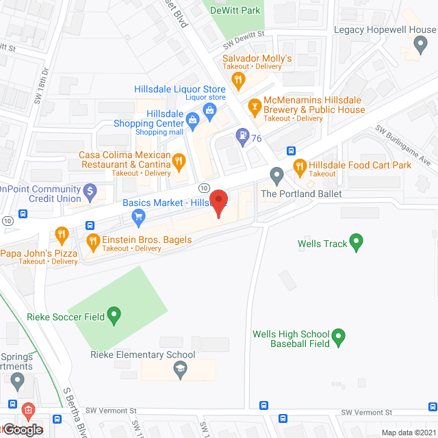Caregiver Connection in google map