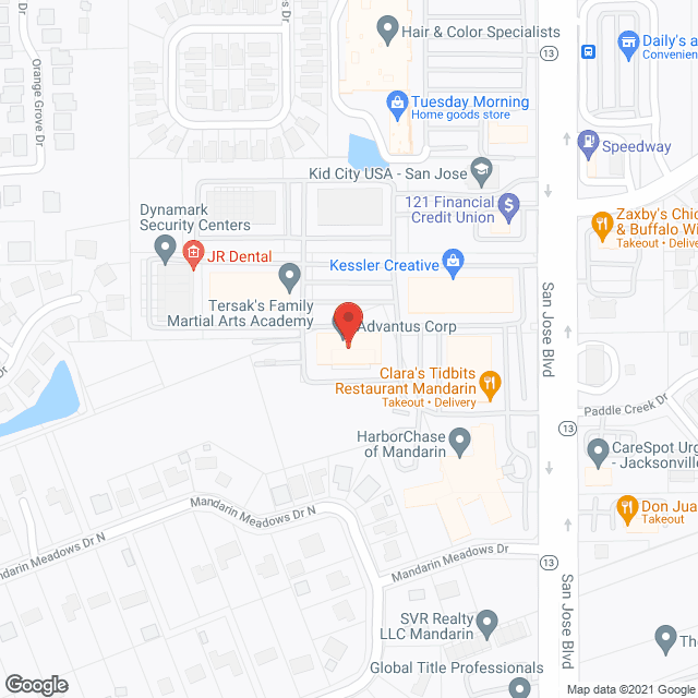 Comfort Keepers of Jacksonville in google map