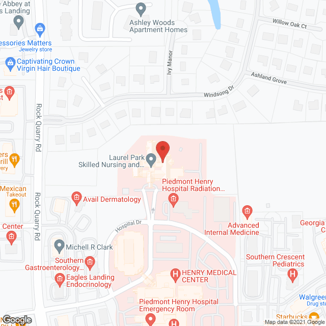Laurel Park Skilled Nursing and Rehab in google map