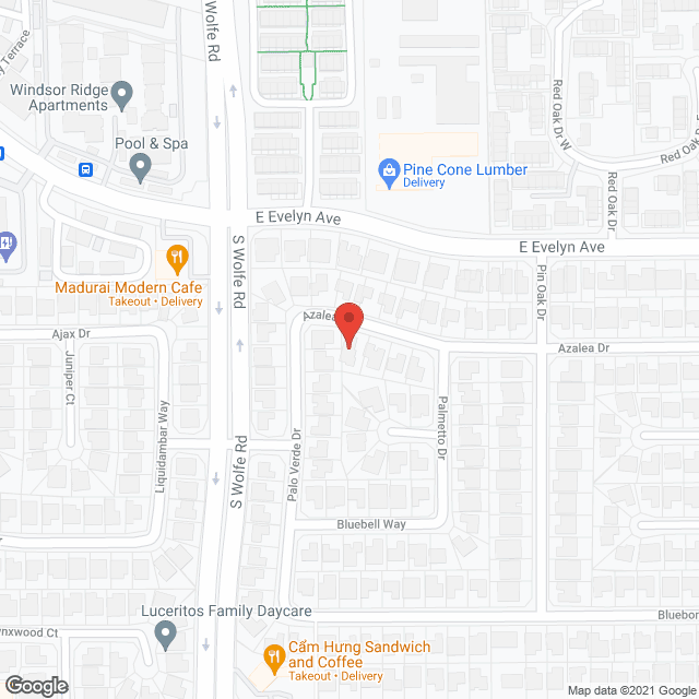 Azalea Home Care in google map