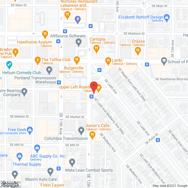 Hamilton West in google map