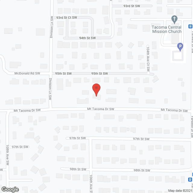 A Adult Family Home Health Care in google map