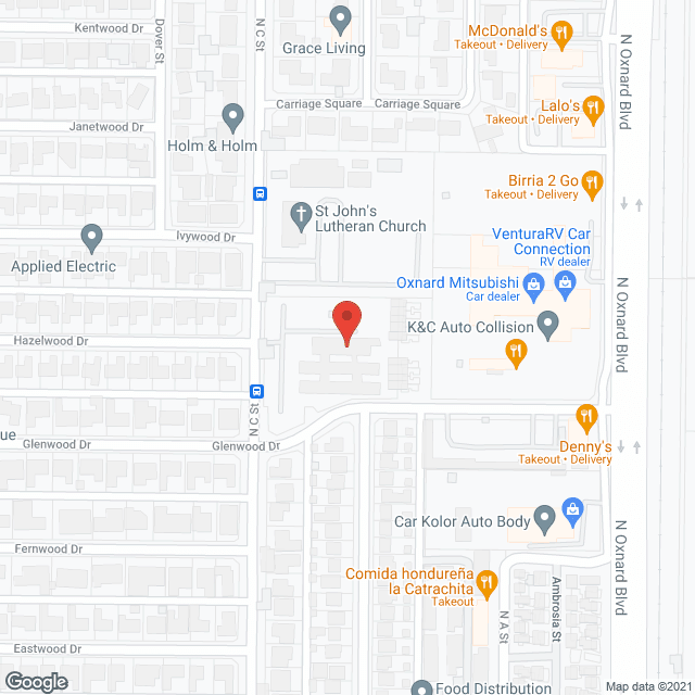 Glenwood Care Center in google map