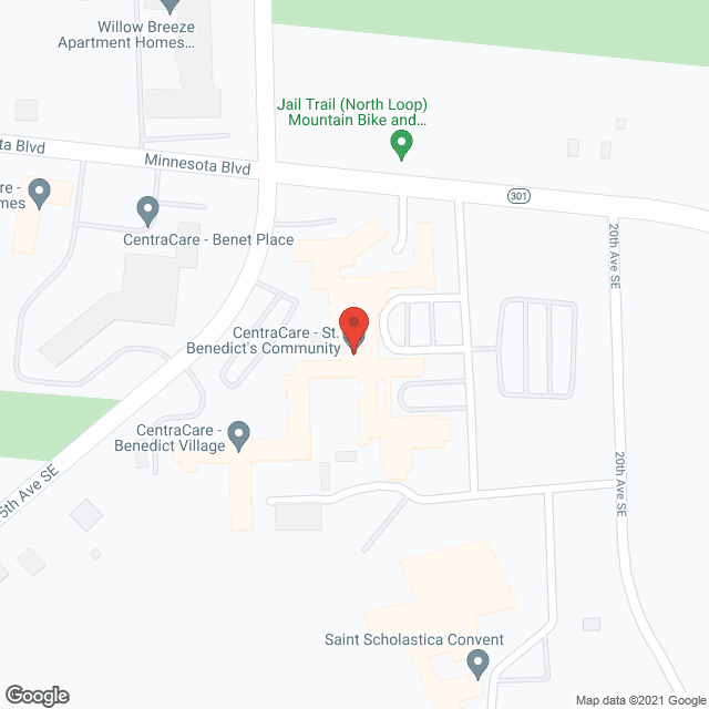 St. Benedict's Senior Community in google map