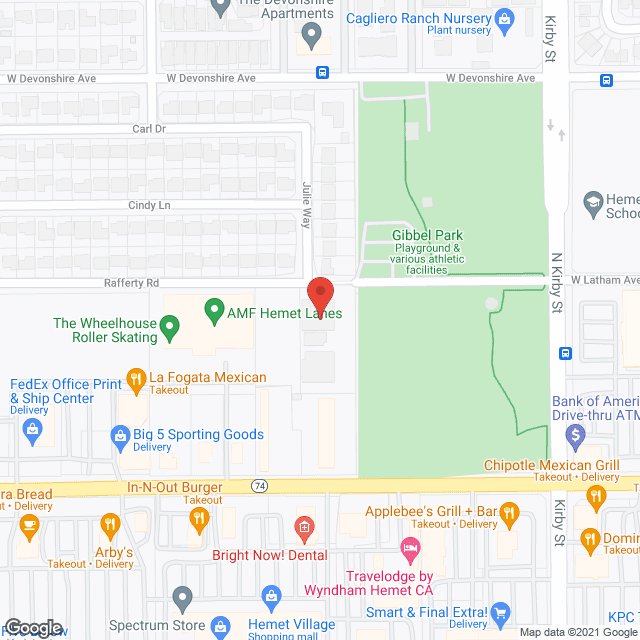 Midtown Villa in google map