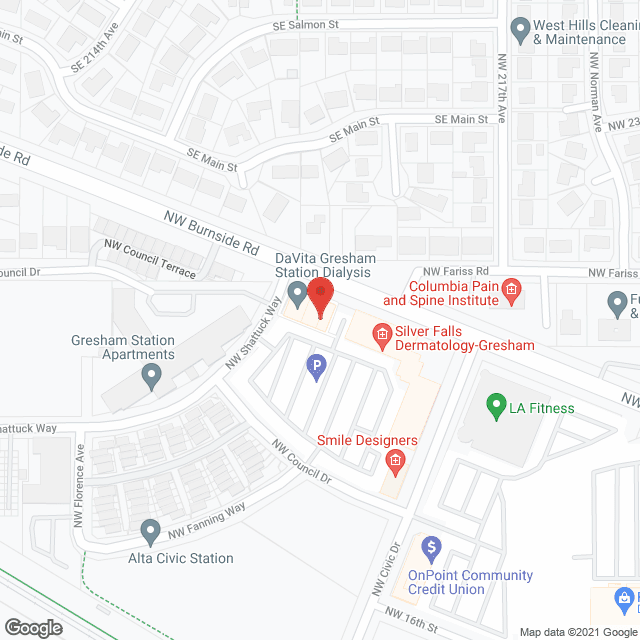 Gresham Station Apartments in google map