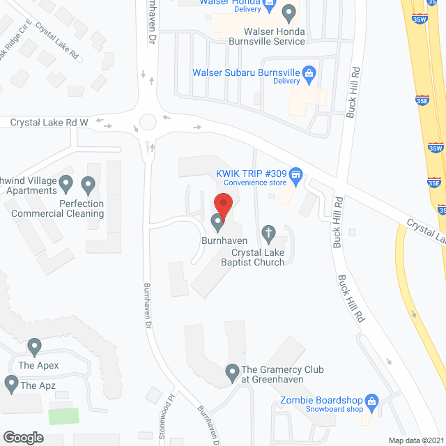 Gramercy Club Burnsville in google map