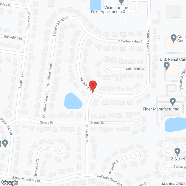 Creve Coeur Manor in google map