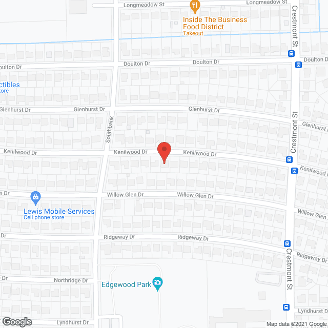 EFE Assisted Living Center in google map