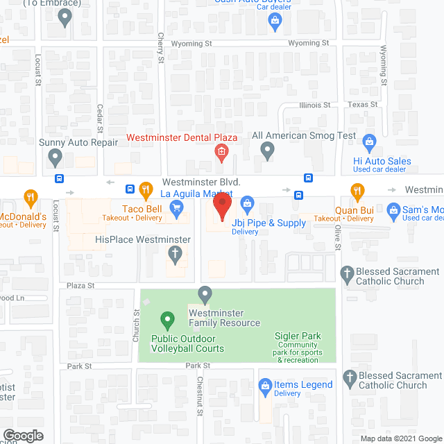 West Glenn Manor-SSI in google map