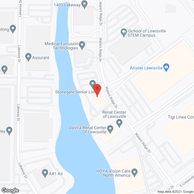 StoneGate Senior Care in google map