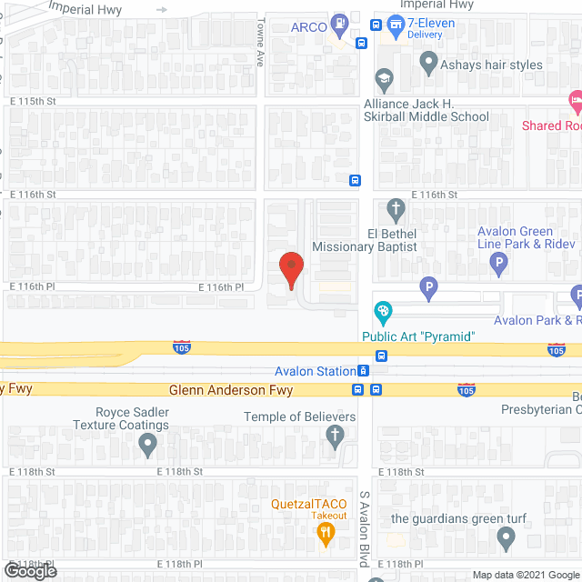 Towne Square Apartments-UNLICENSED in google map