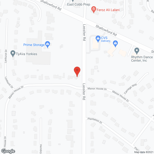 Christmas Manor in google map