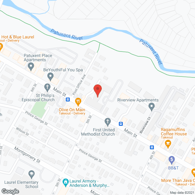 Selborne House of Laurel Apartments in google map