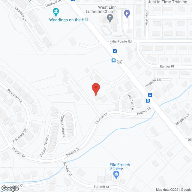 West Linn Adult Care in google map